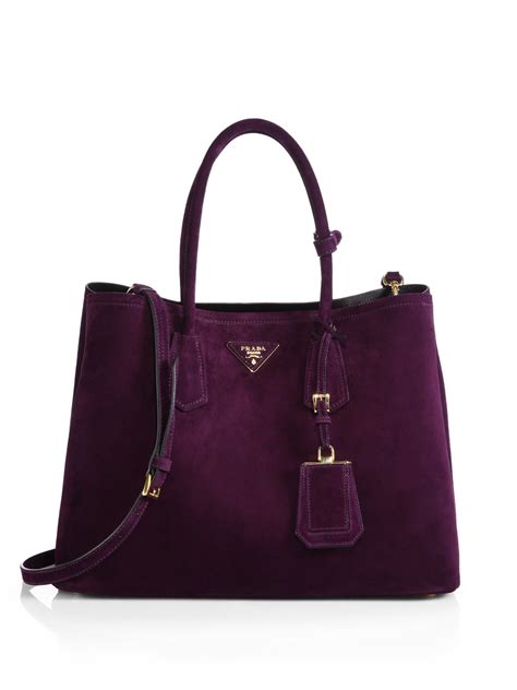 prada purple bag|brown nylon prada bag.